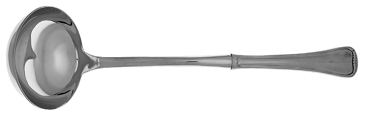 Hamilton (Stainless, Germany) Soup Ladle with Stainless Bowl HC by Towle Silver-1