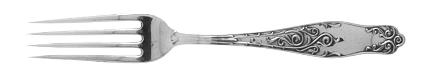 Hampton (Sterling, 1892) Solid Youth Tea Fork by Towle Silver-1