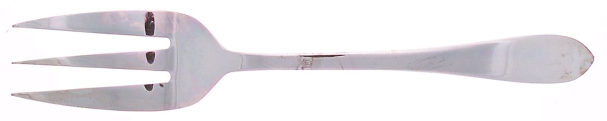 Hartford (Silverplate, 1988) Medium Solid Cold Meat Serving Fork by Towle Silver-1