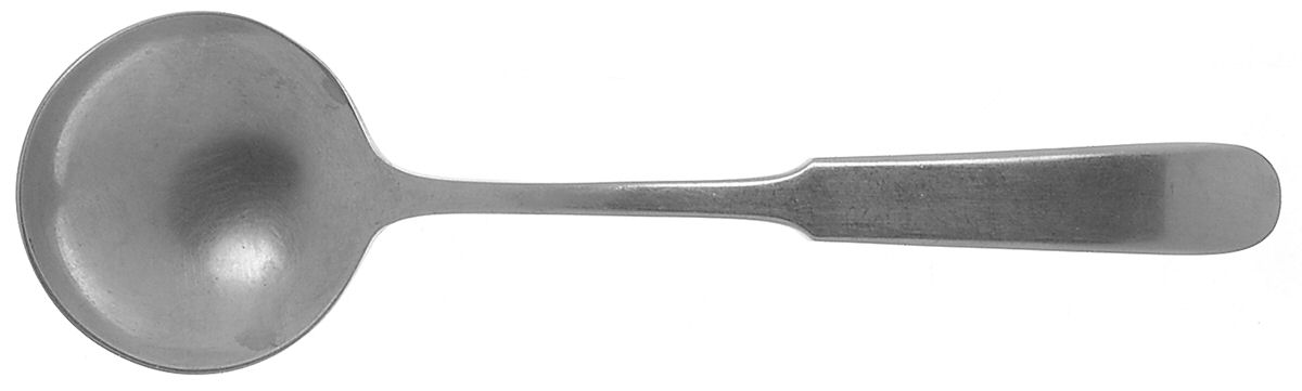 Heritage (Stainless, Germany or Korea) Round Bowl Soup Spoon (Cream Soup) by Towle Silver-1