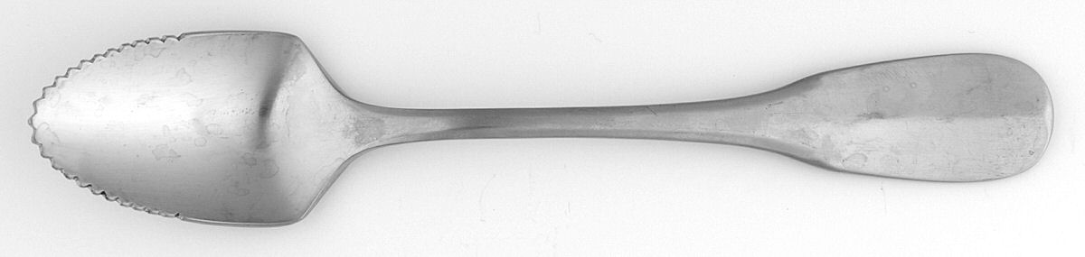 Holbrooke (Stainless, Satin) Fruit/Orange Spoon by Towle Silver-1