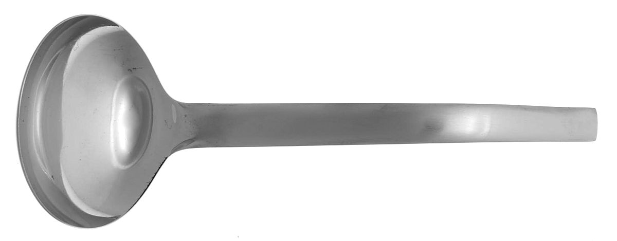 Ingrid (Stainless) Solid Gravy Ladle by Towle Silver-1