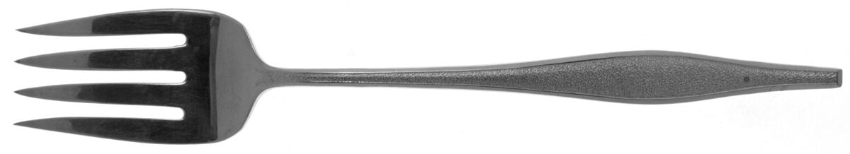 Innovation (Stainless) Large Solid Cold Meat Serving Fork by Towle Silver-1