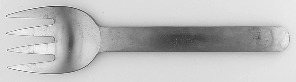 Iona (Stainless) Solid Salad Serving Fork by Towle Silver-1