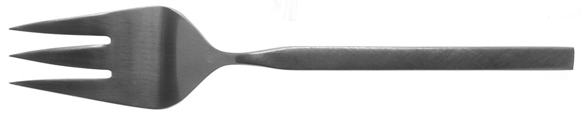 Isis (Stainless) Large Solid Cold Meat Serving Fork by Towle Silver-1