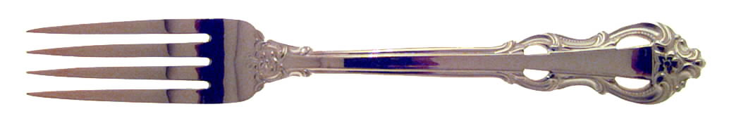 King Arthur Gold (Gold Electroplate, 1988) Fork by Towle Silver-1