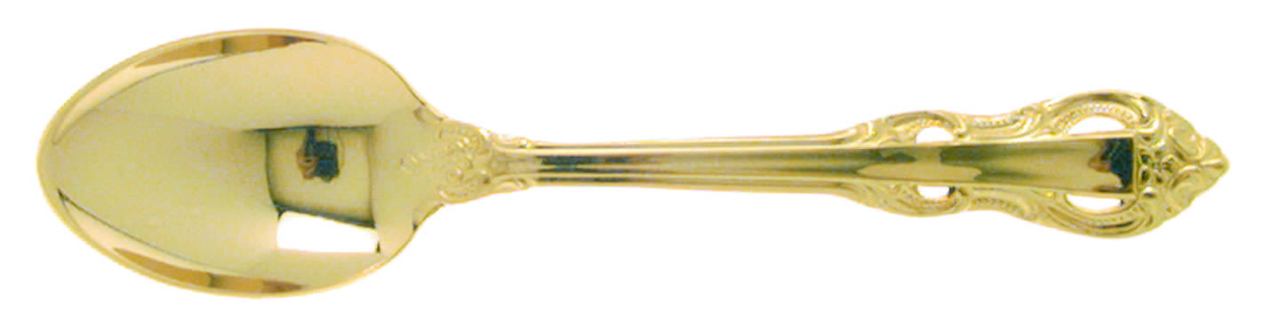 King Arthur Gold (Gold Electroplate, 1988) Teaspoon by Towle Silver-1
