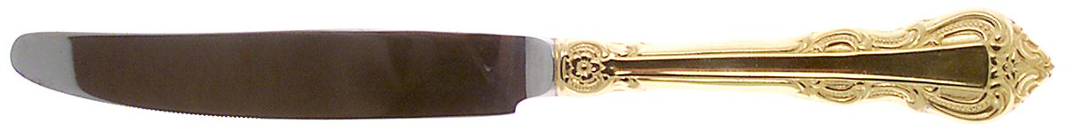 King Arthur Gold (Gold Electroplate, 1988) New French Hollow Knife by Towle Silver-1