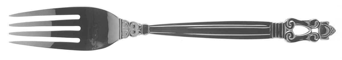 King Gustav (Stainless) Individual Salad Fork by Towle Silver-1