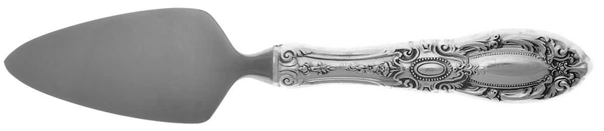 King Richard (Sterling, 1932, No Monos) Cheese Server with Stainless Blade HC by Towle Silver-1