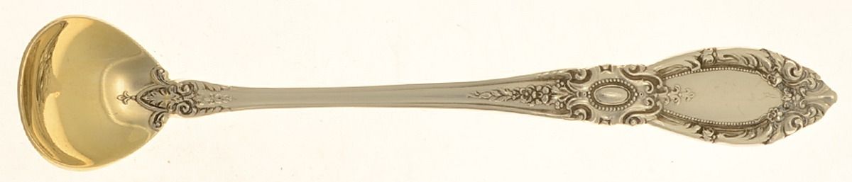King Richard (Sterling, 1932, No Monos) Mustard Spoon by Towle Silver-1