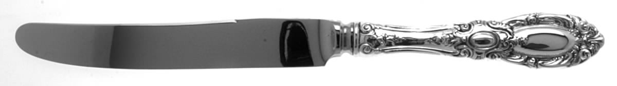 King Richard (Sterling, 1932, No Monos) New French Hollow Knife with Bolster by Towle Silver-1