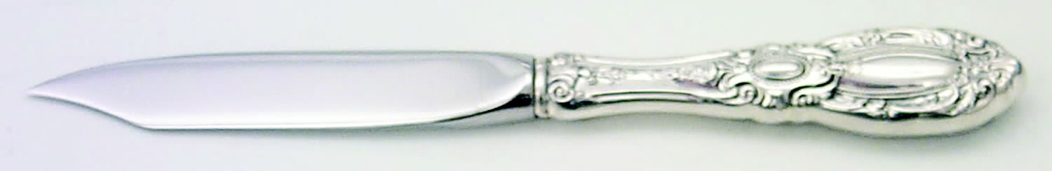 King Richard (Sterling, 1932, No Monos) Individual Fruit Knife with Stainless Blade by Towle Silver-1