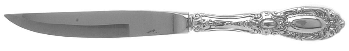 King Richard (Sterling, 1932, No Monos) Individual Steak Knife w/Bevel Blade by Towle Silver-1