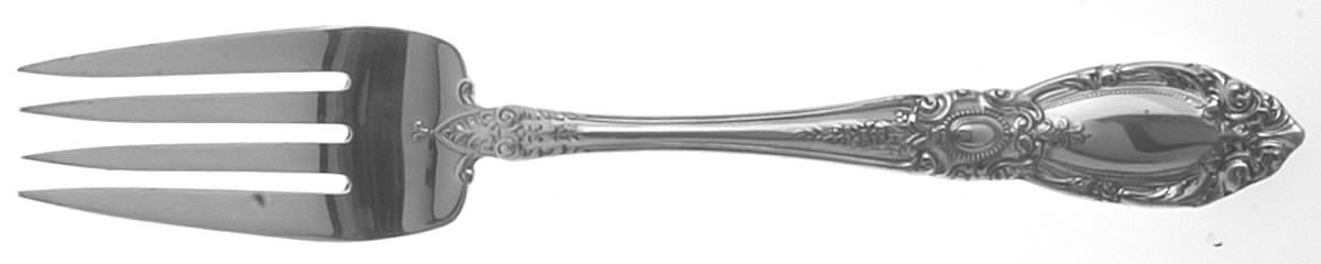 King Richard (Sterling, 1932, No Monos) Individual Salad Fork by Towle Silver-1