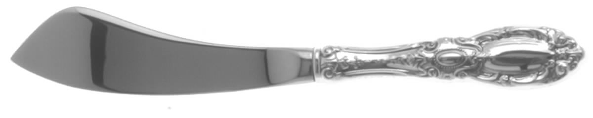King Richard (Sterling, 1932, No Monos) Hollow Handle Master Butter Knife by Towle Silver-1