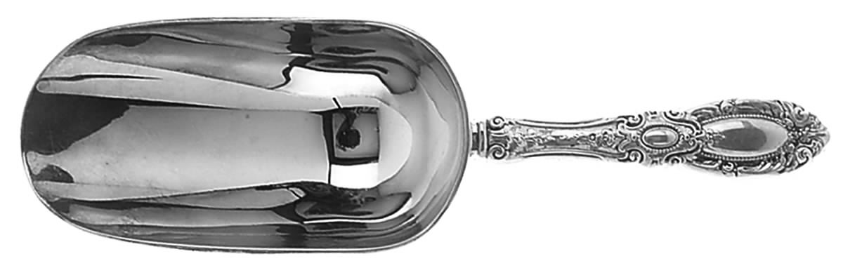King Richard (Sterling, 1932, No Monos) Ice Scoop with Silverplate Bowl by Towle Silver-1