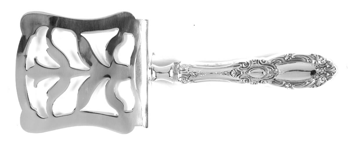 King Richard (Sterling, 1932, No Monos) Petite Fours Server with Silverplate Hood by Towle Silver-1