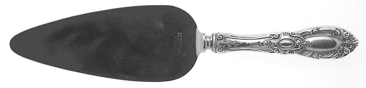 King Richard (Sterling, 1932, No Monos) Pie Server with Stainless Blade by Towle Silver-1