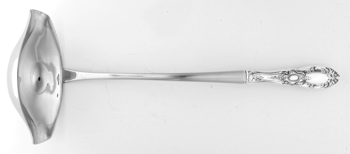 King Richard (Sterling, 1932, No Monos) Punch Ladle with Stainless Bowl by Towle Silver-1