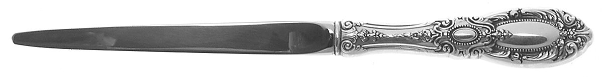 King Richard (Sterling, 1932, No Monos) Letter Opener with Stainless Blade by Towle Silver-1