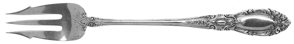 King Richard (Sterling, 1932, No Monos) Old Style Pickle Fork by Towle Silver-1