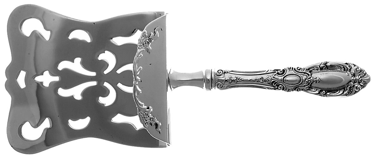 King Richard (Sterling, 1932, No Monos) Solid Hooded Asparagus Server by Towle Silver-1