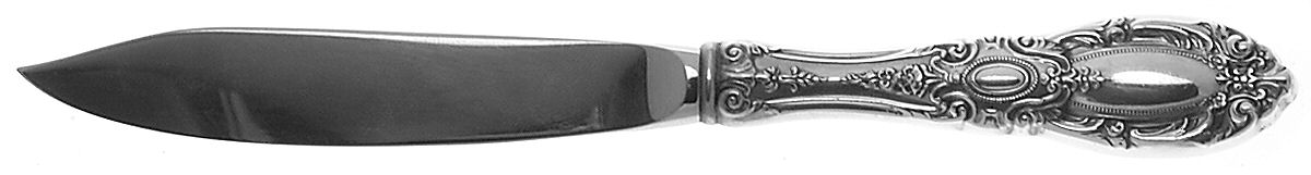 King Richard (Sterling, 1932, No Monos) Individual Fruit Knife with Stainless Blade by Towle Silver-1
