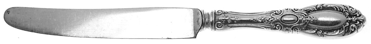 King Richard (Sterling, 1932, No Monos) New French Hollow Knife with Bolster by Towle Silver-1