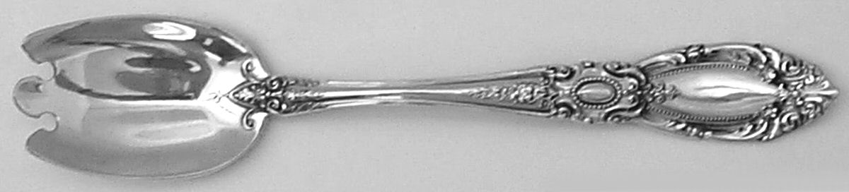 King Richard (Sterling, 1932, No Monos) Ice Cream Fork by Towle Silver-1