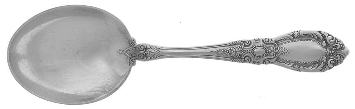 King Richard (Sterling, 1932, No Monos) Straight Handle Baby Spoon by Towle Silver-1