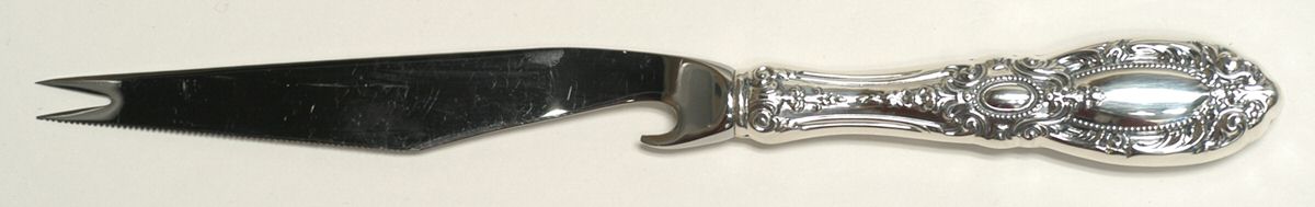 King Richard (Sterling, 1932, No Monos) Hollow Handle Bar Knife by Towle Silver-1