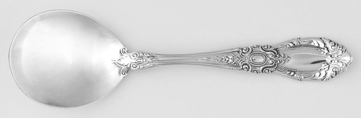 King Richard (Sterling, 1932, No Monos) Large Chocolate Spoon by Towle Silver-1