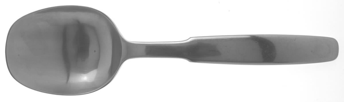 Kronos (Stainless) Solid Smooth Casserole Spoon by Towle Silver-1