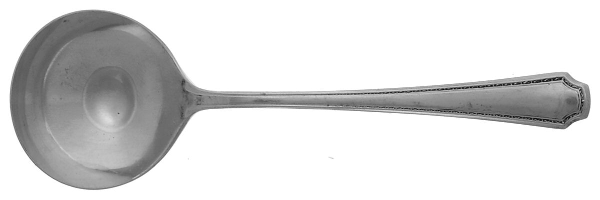 Lady Constance (Sterling, 1922) Round Bowl Soup Spoon (Bouillon) by Towle Silver-1