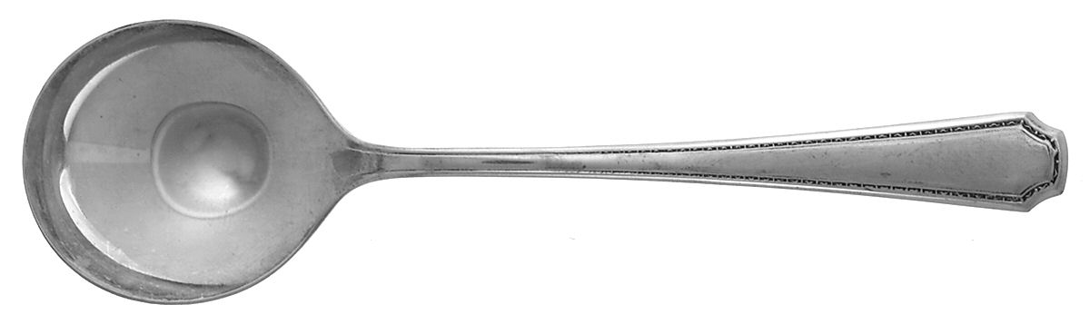 Lady Constance (Sterling, 1922) Round Bowl Soup Spoon (Cream Soup) by Towle Silver-1