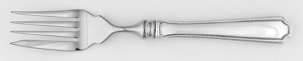 Lady Constance (Sterling, 1922) Individual Hollow Fish Fork, Stainless Tines by Towle Silver-1