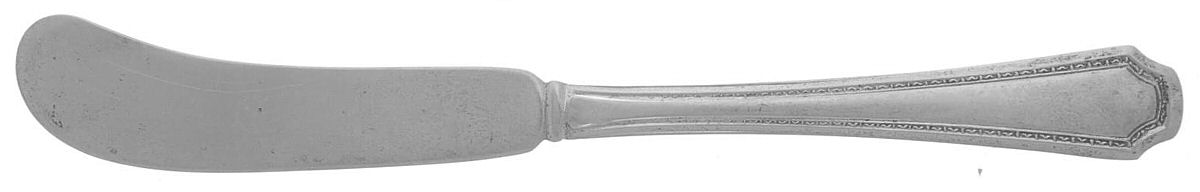 Lady Constance (Sterling, 1922) Flat Handle Butter Spreader by Towle Silver-1