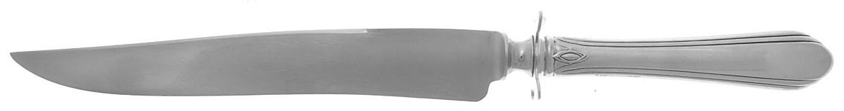 Lady Diana (Sterling, 1928, No Monograms) Large Stainless Blade Roast Carving Knife by Towle Silver-1