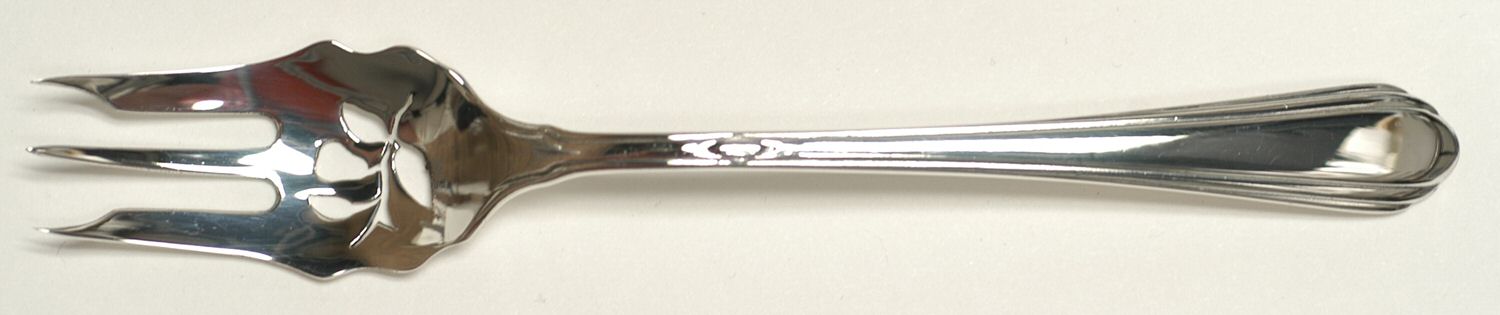 Lady Diana (Sterling, 1928, No Monograms) Pickle Fork Pierced with Short Handle HC by Towle Silver-1