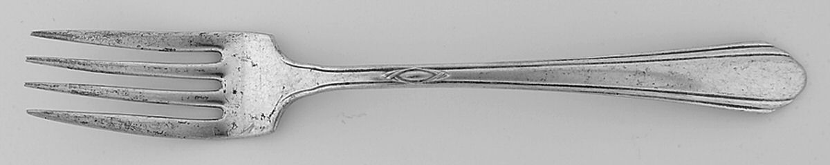 Lady Diana (Sterling, 1928, No Monograms) Luncheon/Dessert Fork, Solid Piece by Towle Silver-1