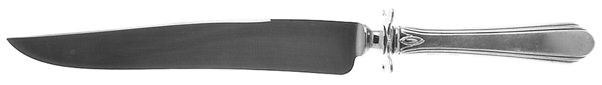 Lady Diana (Sterling, 1928, No Monograms) Large Stainless Blade Roast Carving Knife by Towle Silver-1