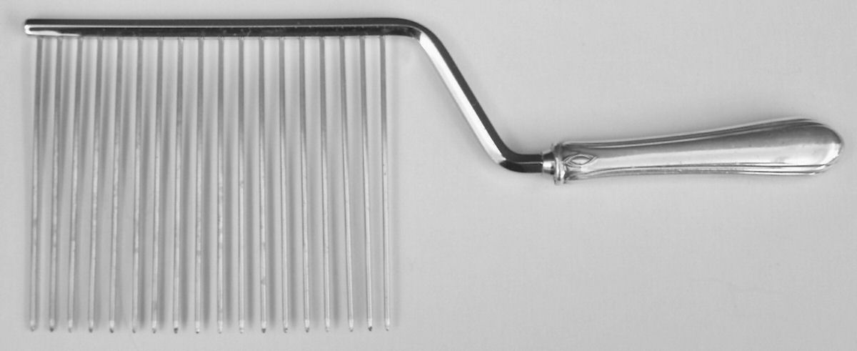 Lady Diana (Sterling, 1928, No Monograms) Cake Breaker with Silverplate Prongs by Towle Silver-1