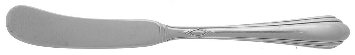 Lady Diana (Sterling, 1928, No Monograms) Flat Handle Butter Spreader by Towle Silver-1