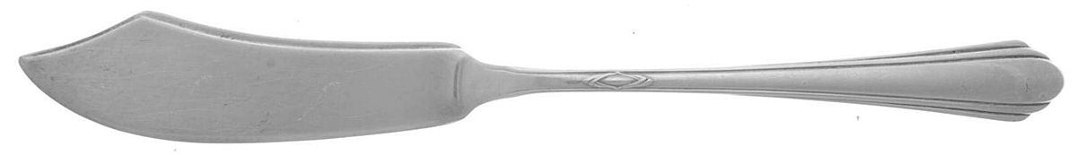 Lady Diana (Sterling, 1928, No Monograms) Flat Handle Master Butter Knife by Towle Silver-1