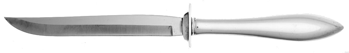 Lafayette (Sterling, 1905, No Monograms) Individual Steak Knife Hollow Handle by Towle Silver-1