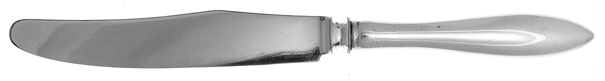 Lafayette (Sterling, 1905, No Monograms) New French Hollow Knife with Bolster by Towle Silver-1