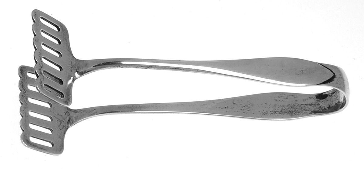 Lafayette (Sterling, 1905, No Monograms) Large Solid Sandwich Tongs by Towle Silver-1