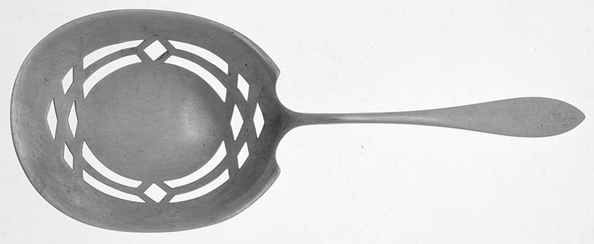 Lafayette (Sterling, 1905, No Monograms) Cracker Spoon by Towle Silver-1