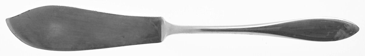 Lafayette (Sterling, 1905, No Monograms) Flat Handle Master Butter Knife by Towle Silver-1